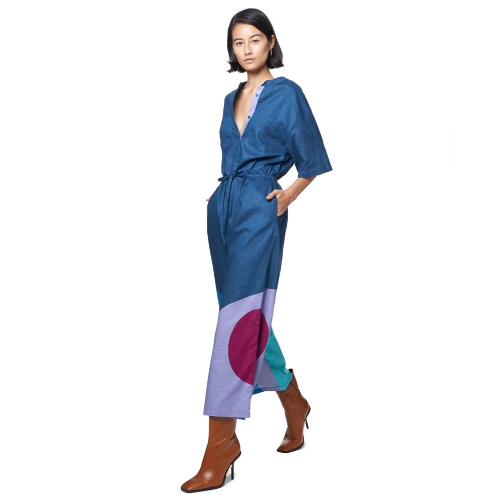 New The Kit Sz Md Issa Jumpsuit | Ocean Cut Paper
